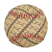 Batik Parang, indonesisches Muster, Javanisch, eth Baseball (Vorderseite)