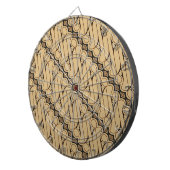 Batik Parang, indonesisches Muster, Javanisch, eth Dartscheibe (Vorderseite rechts)