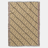 Batik Parang, indonesisches Muster, Javanisch, eth Decke (Vorderseite Vertikal)