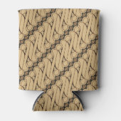 Batik Parang, indonesisches Muster, Javanisch, eth Dosenkühler (Vorderseite)