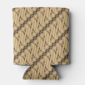 Batik Parang, indonesisches Muster, Javanisch, eth Dosenkühler (Rückseite)