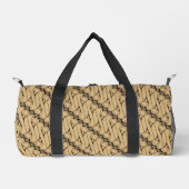 Batik Parang, indonesisches Muster, Javanisch, eth Duffle Bag (Vorderseite)