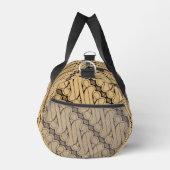 Batik Parang, indonesisches Muster, Javanisch, eth Duffle Bag (Rechts)