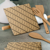 Batik Parang, indonesisches Muster, Javanisch, eth Fliese