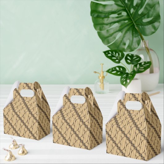 Batik Parang, indonesisches Muster, Javanisch, eth Geschenkschachtel (Zahlreiche)