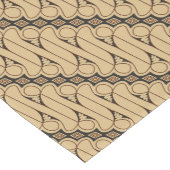 Batik Parang, indonesisches Muster, Javanisch, eth Kurzer Tischläufer (Ecke)