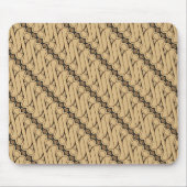 Batik Parang, indonesisches Muster, Javanisch, eth Mousepad (Vorne)