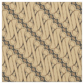 Batik Parang, indonesisches Muster, Javanisch, eth Stoff (Nahaufnahme)