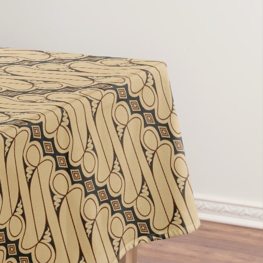 Batik Parang, indonesisches Muster, Javanisch, eth Tischdecke (Beispiel)