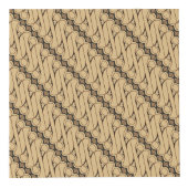 Batik Parang, indonesisches Muster, Javanisch, eth Würfel (Rechts)