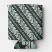 Batik Parang Yogyakarta: Modernes Muster der Flora Dosenkühler (Rückseite)