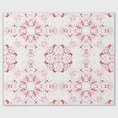 Batik Scatter© red Geschenkpapier (Flach)