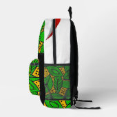 Batik Tembakau Backpack Bedruckter Rucksack (Rechts)