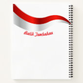 Batik Tembakau Books Notizblock (Rückseite)