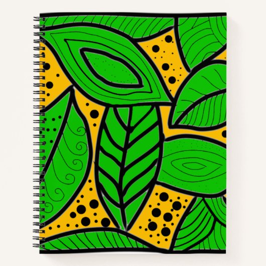 Batik Tembakau Books Notizblock (Vorderseite)