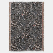 Batik Trusmi Cirebon Throw Blanket Decke (Vorderseite Vertikal)