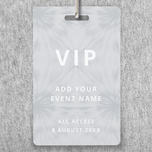 Batik | VIP Festival Concert Gray Event Ausweis