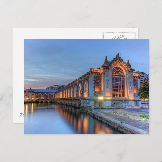 Batiment des Forces-Motrices, Genf, Schweiz Postkarte (Vorne/Hinten)