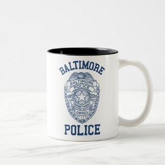 Batimore Polizei Maryland Zweifarbige Tasse