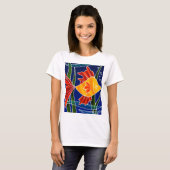 Batiqued Fish T-Shirt (Vorne ganz)