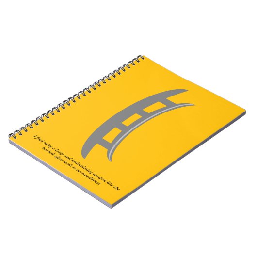 Bat'leth Spiral Notebook Notizblock (Linke Seite)