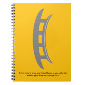 Bat'leth Spiral Notebook Notizblock (Vorderseite)