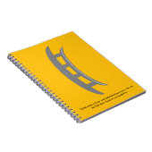 Bat'leth Spiralblock Notizblock (Rechte Seite)