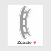 Bat'leth Sticker (Blatt)