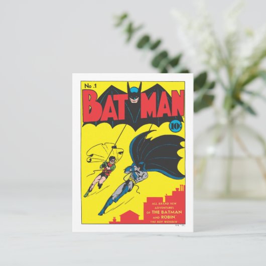 Batman #1 Comic Postkarte (Stehend Vorderseite)