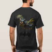 BATMAN 1X003 SCHWARZES LOGO T-Shirt (Rückseite)