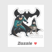 Batman & Ace Aufkleber (Blatt)