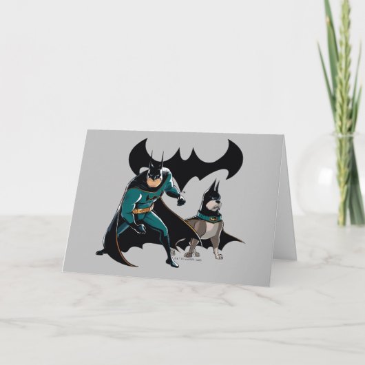 Batman & Ace Karte (Vorderseite)