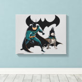 Batman & Ace Leinwanddruck (Insitu (Holzboden))