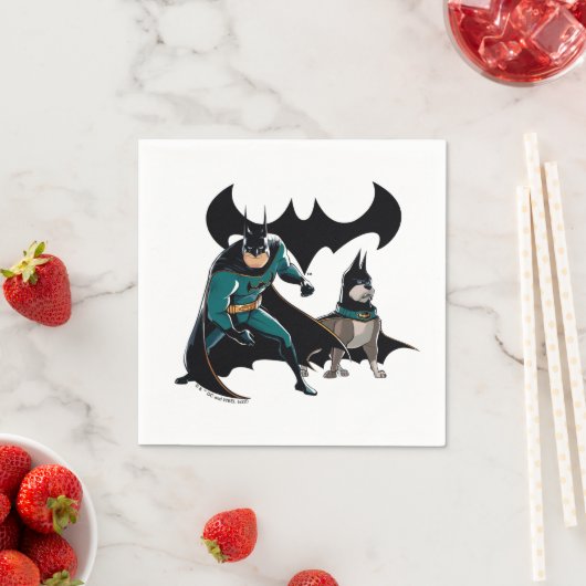 Batman & Ace Serviette (Beispiel)