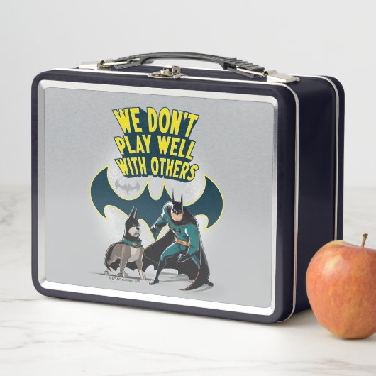 Batman & Ace - Wir spielen nicht gut mit anderen Metall Brotdose (Beispiel)