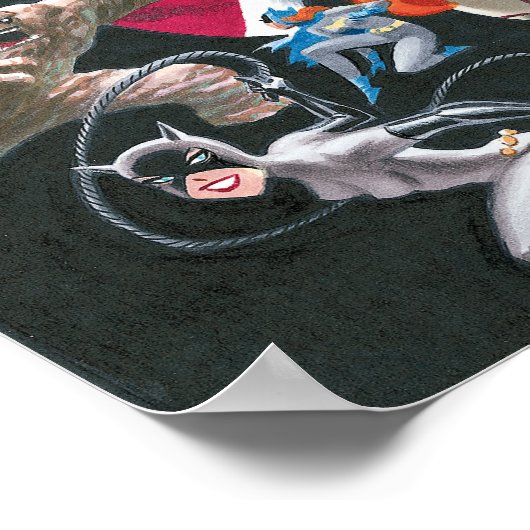 Batman Adventures Dangerous Dames & Demons Poster (Ecke)