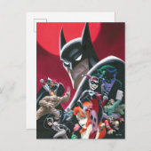 Batman Adventures Dangerous Dames & Demons Postkarte (Vorne/Hinten)