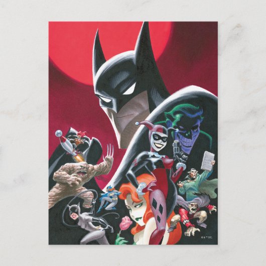 Batman Adventures Dangerous Dames & Demons Postkarte (Vorderseite)