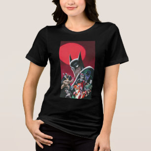 Batman Adventures Gefährliche Damen & Dämonen Tri-Blend Shirt