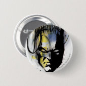 Batman Airbrush Portrait Button (Vorne & Hinten)