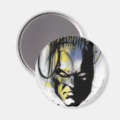 Batman Airbrush Portrait Magnet (Vorderseite/Rückseite)