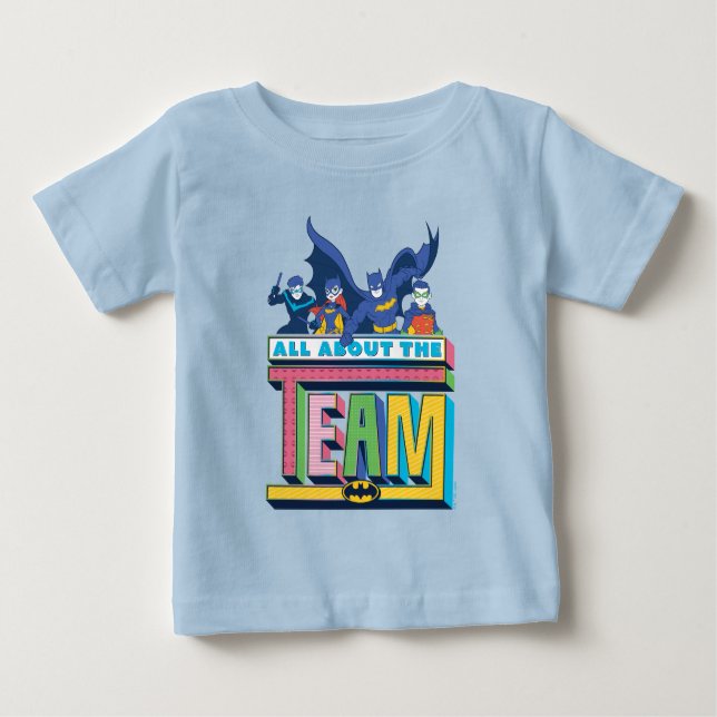 Batman | Alles über das Team Baby T-shirt (Vorderseite)