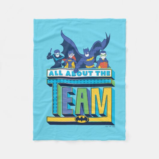 Batman | Alles über das Team Fleecedecke (Vorderseite)