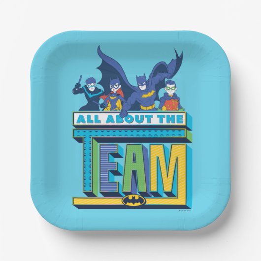 Batman | Alles über das Team Pappteller (Vorderseite)