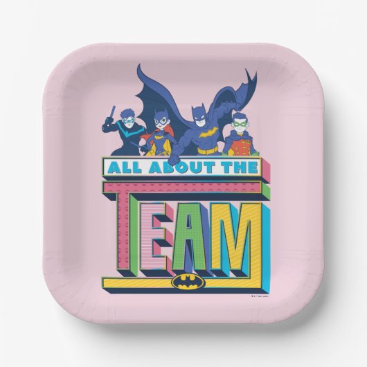 Batman | Alles über das Team Pappteller (Vorderseite)