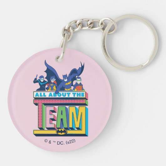 Batman | Alles über das Team Schlüsselanhänger (Rückseite)
