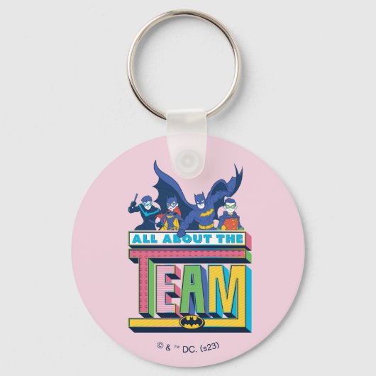 Batman | Alles über das Team Schlüsselanhänger (Vorderseite)