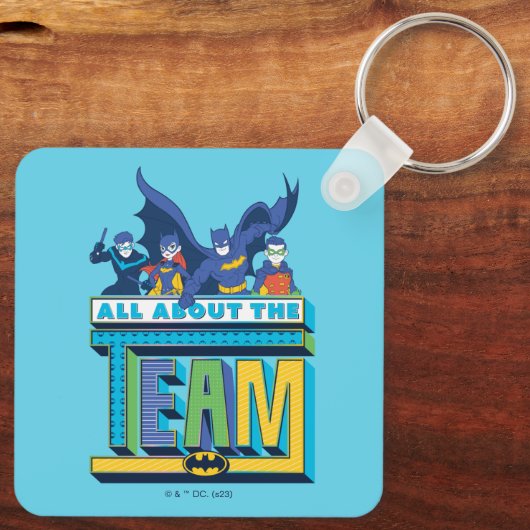 Batman | Alles über das Team Schlüsselanhänger (Rückseite)