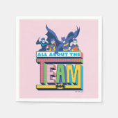 Batman | Alles über das Team Serviette (Vorderseite)