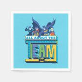 Batman | Alles über das Team Serviette (Vorderseite)